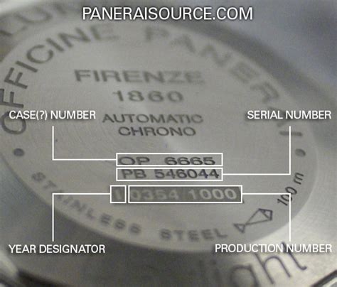 panerai model numbers explained|panerai watch reference.